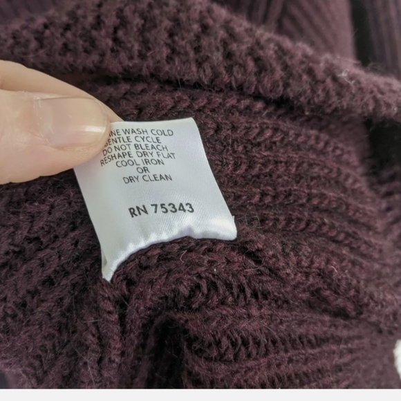 Lineamaglia Italy ANTHRO Wool Alpaca Sweater Top - Picture 8 of 8